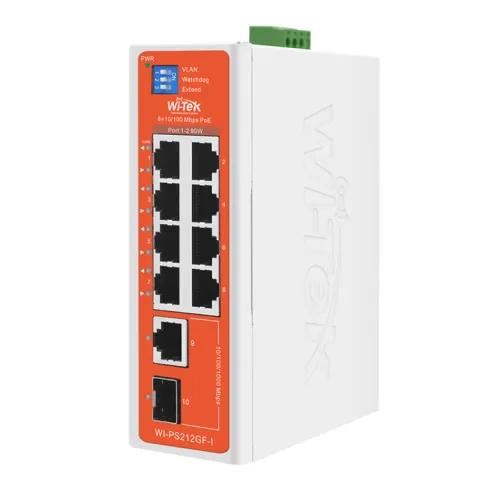 WI-PS212GF-I (v2) Промышленный неуправляемый коммутатор Wi-Tek