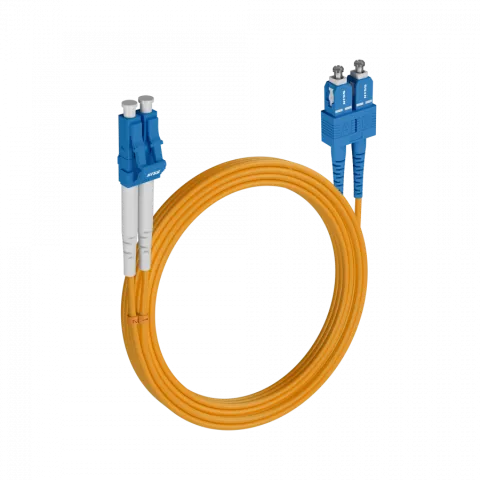 Шнур оптический NTSS dpc LC/UPC-SC/UPC 50/125 2.0мм 20м LSZH (патч-корд)