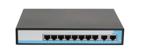 GL-SW-F005-08P Неуправляемый коммутатор PoE, 8*10/100 Мбит/с PoE (802.3af/at), 1-8 порт до 250 метров cat6, VLAN, 120Вт NIKOMAX
