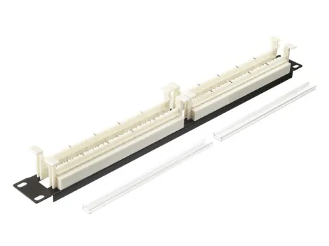 Кросс-панель 19", 100 пар, 1U, 110 тип