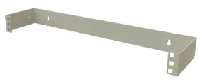 Hyperline BW19-1U-110F-RAL7035 Кронштейн настенный для 19" оборудования, высота 1U, глубина 110 мм,