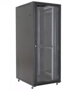 Серверный телекоммуникационный шкаф 19" напольный 27U SIT-FS0827 размеры(ШхГхВ) 600*800*1388мм С/М