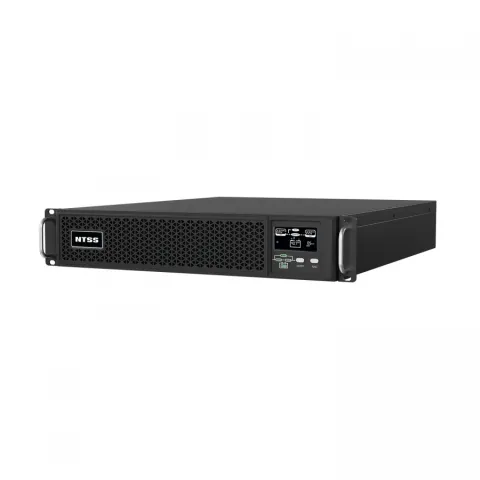 ИБП однофазный NTSS SRT 3 кВА c АКБ 6х9Ач, выходные розетки 8 x IEC-320 C13 и 2 x IEC-320 C19, 2U универсальный