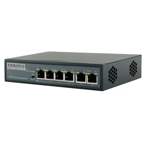 SW-20600/D Коммутатор 6-портовый Fast Ethernet с PoE OSNOVO