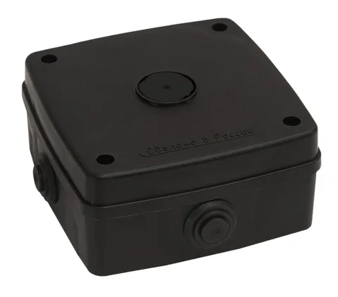 МК-1 (черная) монтажная коробка для установки уличных видеокамер SLT