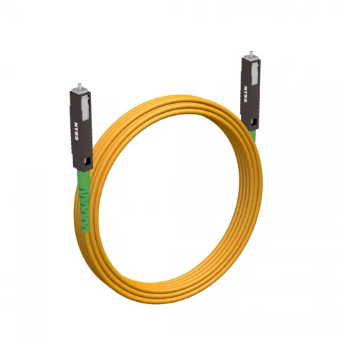 Шнур оптический NTSS spc MU/APC-MU/APC 9/125 3.0мм 10м LSZH (патч-корд)