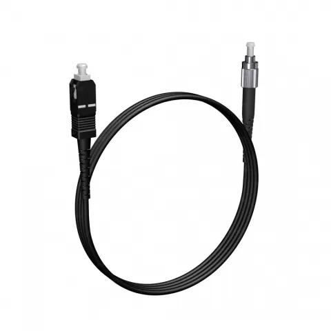 Шнур оптический NTSS spc SC/UPC-FC/UPC 9/125 2.0мм 2м черный LSZH (патч-корд)