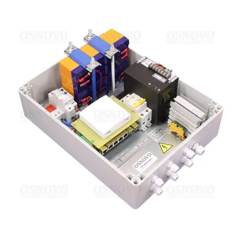 SW-80402/WLU Уличный управляемый PoE коммутатор на 6 портов с термостабилизацией и резервным питанием OSNOVO