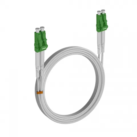 Шнур оптический NTSS dpc LC/APC-LC/APC 9/125 G.657A1 3.0мм 25м LSZH (патч-корд)