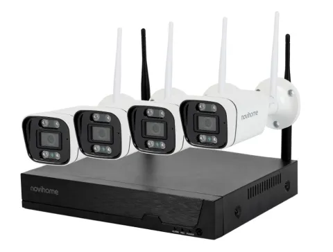 Mizar 4-2 v.4526 комплект WI-FI видеонаблюдения на 4 IP камеры 2 Mp.Novihome