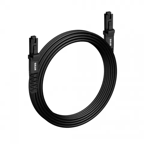 Шнур оптический NTSS dpc MTRJ/female-MTRJ/female 50/125 OM3 2.0мм 3м черный LSZH (патч-корд)