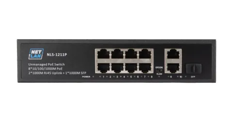 NLS-1211P Коммутатор неуправляемый NETLAN