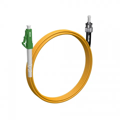 Шнур оптический NTSS spc LC/APC-ST/UPC 9/125 3.0мм 3м LSZH (патч-корд)
