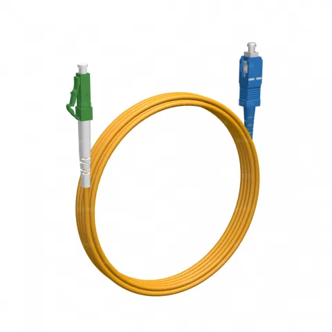 Шнур оптический NTSS spc LC/APC-SC/UPC 9/125 3.0мм 3м LSZH (патч-корд)