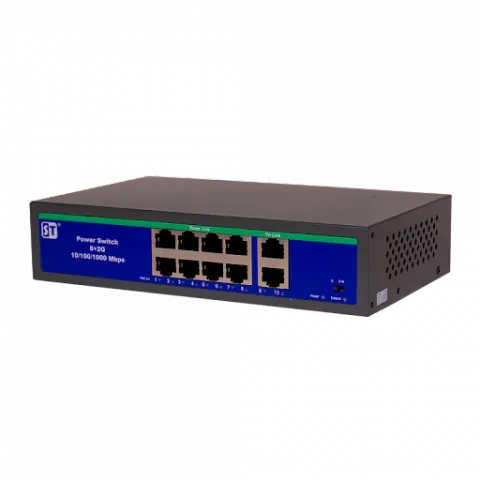 Коммутатор POE 4 порта ST-S40POE, (2M/76W)