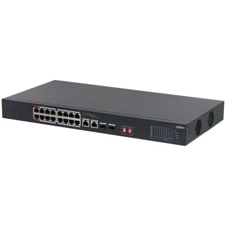DH-S3218-16ET-135 16-портовый неуправляемый коммутатор с РоЕ Dahua