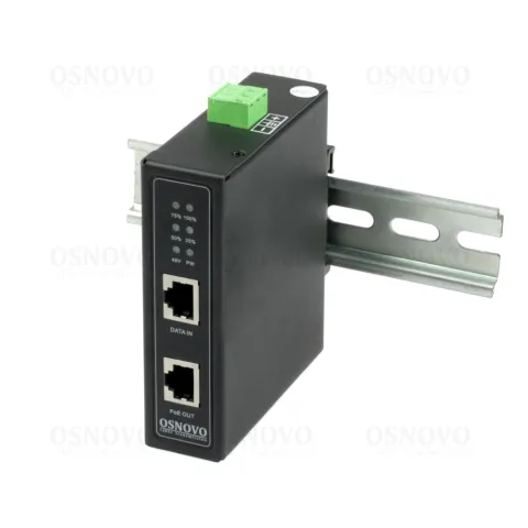 Midspan-1/303X(Booster) Промышленный PoE-инжектор с бустером напряжения OSNOVO