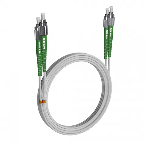 Шнур оптический NTSS dpc FC/APC-FC/APC 9/125 G.657A1 3.0мм 25м LSZH (патч-корд)