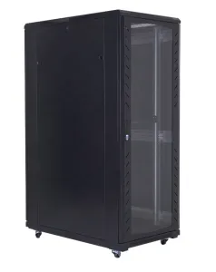 Серверный телекоммуникационный шкаф 19" напольный 27U SIT-FS1027 размеры(ШхГхВ) 600*1000*1388мм С/М