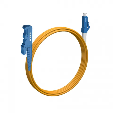 Шнур оптический NTSS spc E2000/UPC-LC/UPC 9/125 3.0мм 4м LSZH (патч-корд)
