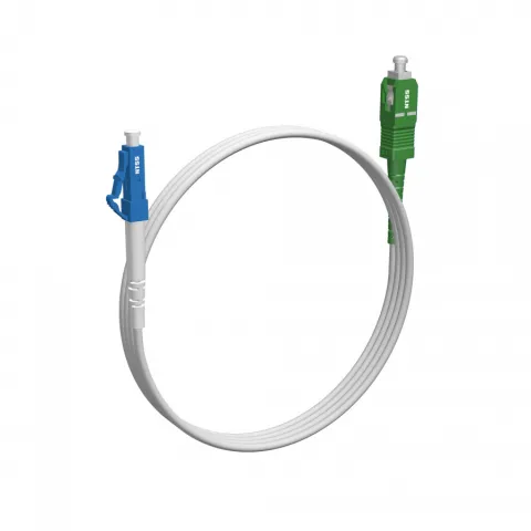 Шнур оптический NTSS spc LC/UPC-SC/APC 9/125 G657.A2 2.0мм 2м LSZH (патч-корд)