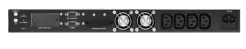 GL-UPS-OL01-1-1/1U/6A ИБП On-Line компактный 1U 1 фаза 1000ВА/800Вт, 48В, без батарей (внешние), глубина 300 мм NIKOMAX