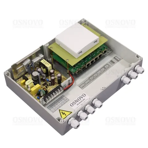 SW-80402/WL Уличный управляемый PoE коммутатор на 6 портов OSNOVO