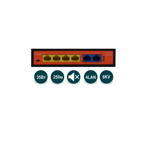 WI-PS205H Неуправляемый коммутатор Wi-Tek