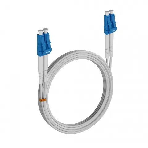 Шнур оптический NTSS PREMIUM dpc LC/UPC-LC/UPC 9/125 G.657.A1 3.0мм 25м LSZH (патч-корд)