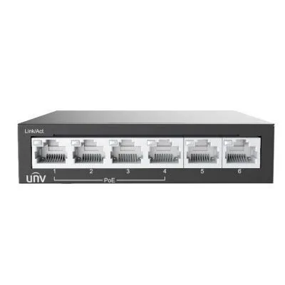 NSW2020-6T-POE-IN Сетевой PoE коммутатор Uniview