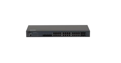 GL-SW-G201-28TC Управляемый коммутатор L2+ 24 BASE-T 1000Mb/s портов, 4 1/10G SFP+, 1 Console. 1U 19", 220V NIKOMAX