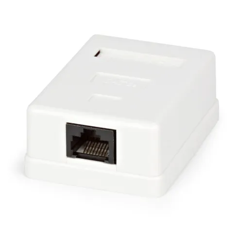 Розетка RJ45 1порт, CAT5e