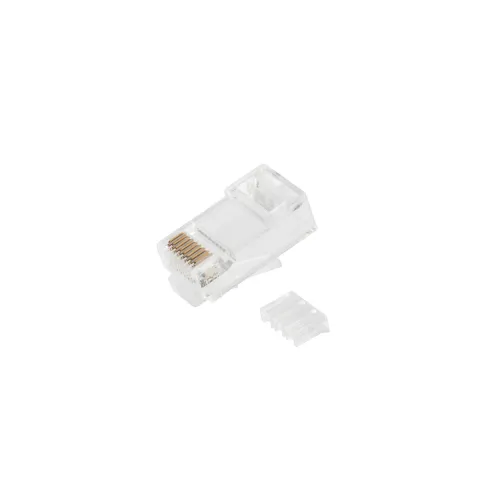 Коннектор NTSS RJ45 UTP 8Р8С CAT6 универсальный, со вставкой (упак. 100 шт)
