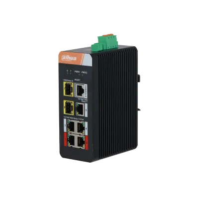 DH-IS4207-4GT-120 4-портовый гигабитный управляемый коммутатор с PoE Dahua
