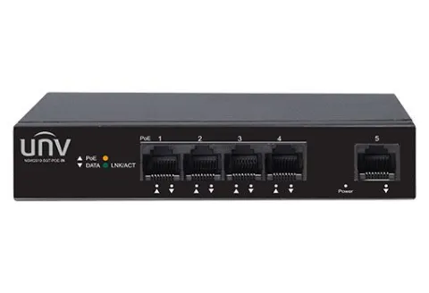 NSW2010-5GT-POE-IN Сетевой PoE коммутатор Uniview