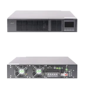 GL-UPS-OL06pf-1-1 ИБП 6000ВА/6000Вт без батарей (1/1 однофазный), 240в, ток зарядного устройства 4А, 2U, глубина 630 мм NIKOMAX