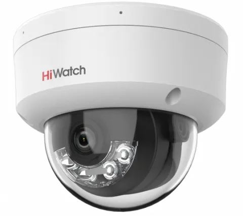 DS-I452M(В) (2.8 mm) уличная купольная всепогодная IP-камера видеонаблюдения с встроенным микрофоном HiWatch