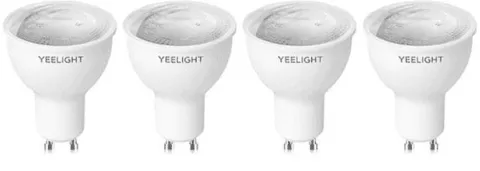 Умная лампочка Yeelight GU10 Smart Bulb W1 Dimmable Белая 4 шт