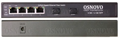 SW-7042 Коммутатор Gigabit Ethernet на 4 порта OSNOVO