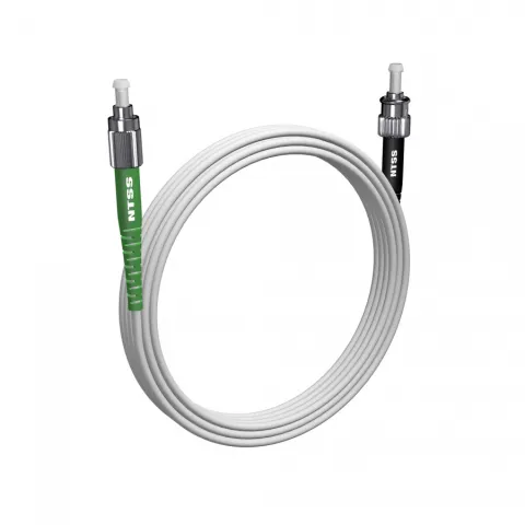 Шнур оптический NTSS spc FC/APC-ST/UPC 9/125 G.657A1 3.0мм 10м LSZH (патч-корд)