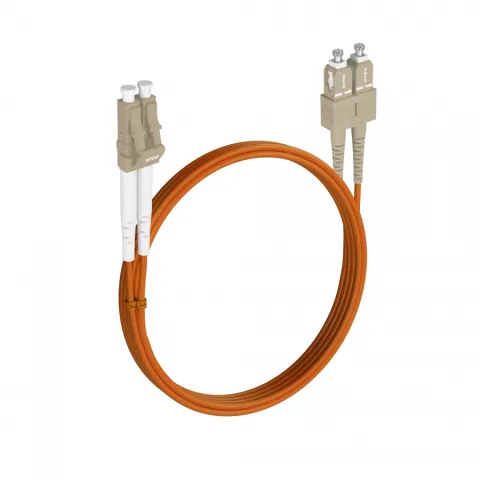 Шнур оптический NTSS PREMIUM dpc LC/UPC-SC/UPC 62.5/125 3.0мм 4м LSZH (патч-корд)