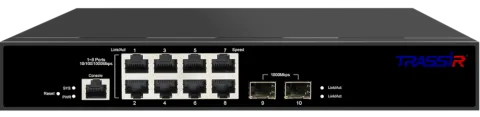 TR-NS24102S-120-8PoE Управляемый коммутатор TRASSIR