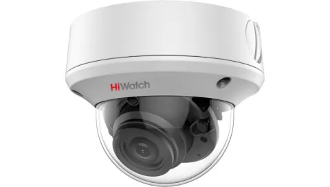 DS-T208S (2.7-13,5 mm) 2Мп уличная купольная всепогодная мультиформатная камера видеонаблюдения HD-TVI HiWatch