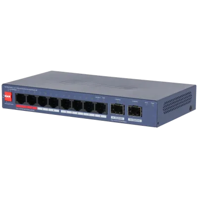 DH-CS4210-8GT-110 8-портовый гигабитный PoE коммутатор с функцией облачного управления Dahua
