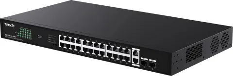 TEG1128P-24-250W 24-портовый PoE-коммутатор Tenda