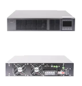 GL-UPS-OL10pf-1-1 ИБП 10000ВА/10000Вт без батарей (1/1 однофазный), 240в, ток зарядного устройства 4А, 2U, глубина 630 мм NIKOMAX