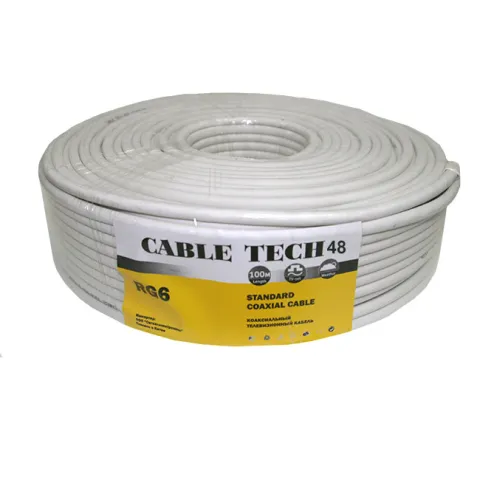 Кабель RG-6 Cable Tech, 100м