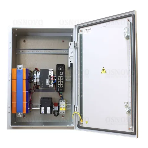 OS-46TB1(SW-60812/I) Уличный коммутатор с термостабилизацией и резервным питанием OSNOVO
