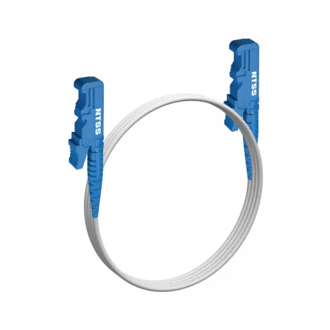 Шнур оптический NTSS spc E2000/UPC-E2000/UPC G.657A2 9/125 3.0мм 2м LSZH (патч-корд)