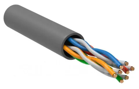 Кабель SAMCAB Самара UTP 4 пары, Кат.5е, внутренний, 24AWG, 305м, доп маркировка.